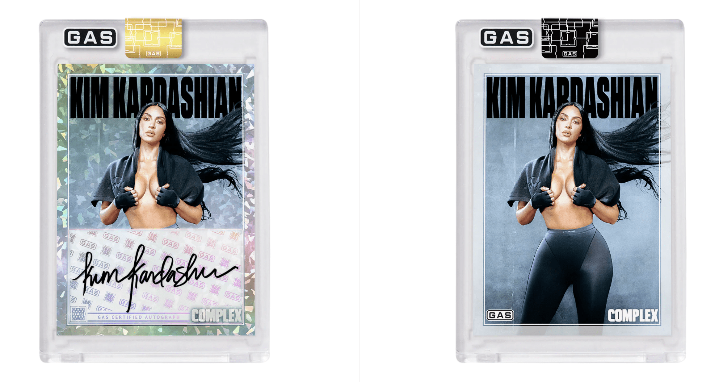 Kim Kardashian GAS Complex Trading Cards